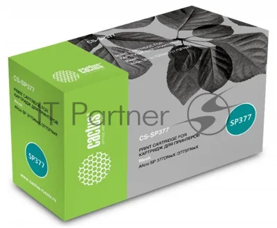 Картридж лазерный Cactus CS-50F0XA0/50F5X0E CS-SP377 черный (6400 стр.) для Ricoh Aficio SP 377DNwX/377SFNwX