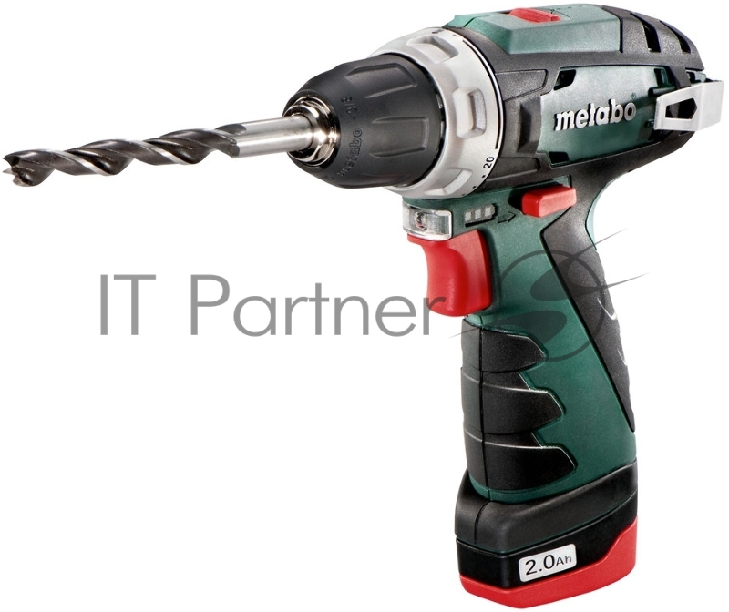 Аккум.дрель METABO PowerMaxx BS (600079550)2х2А·ч в сумке