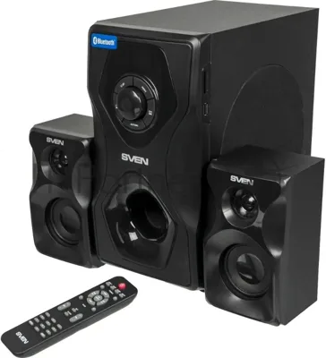 Акустическая система SVEN AC MS-2055, черный (55Вт, FM-тюнер, USB/SD, дисплей, ПДУ, Bluetooth)