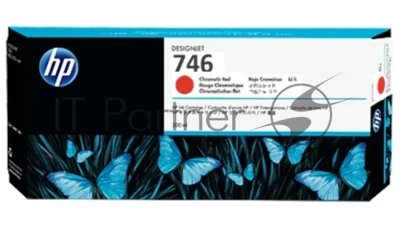 Картридж струйный HP 746 300-ml хроматический красный Ink Cartridge