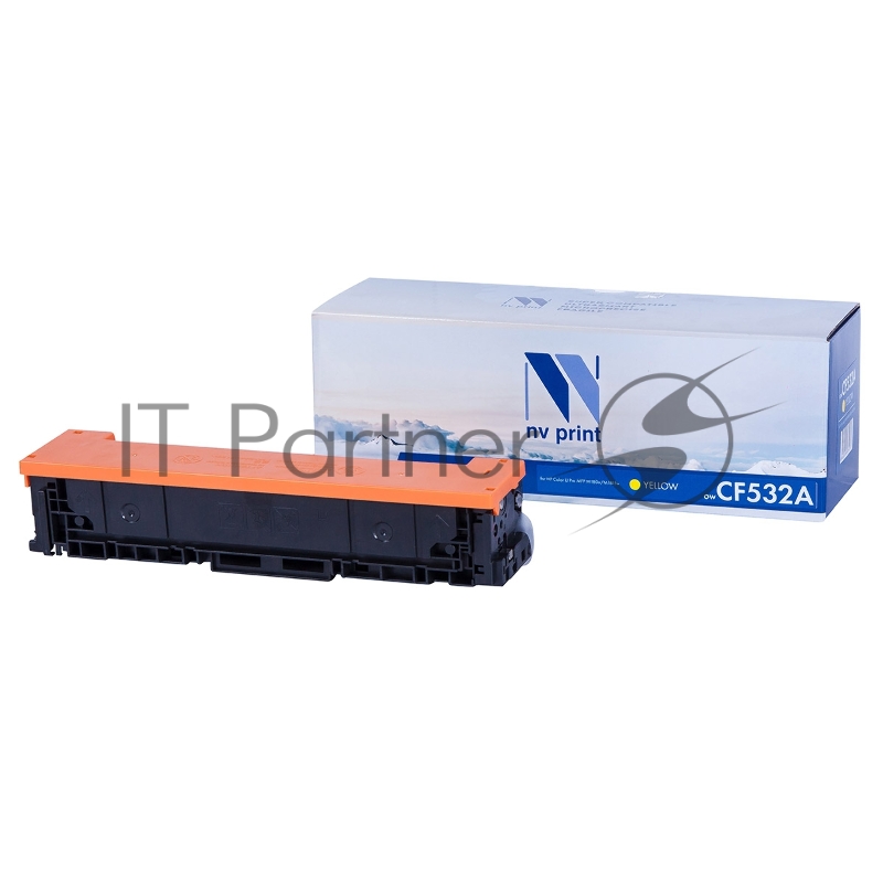 Картридж лазерный NVPrint совместимый HP CF532A Yellow для Color LaserJet Pro MFP M180n/M181fw (900k)