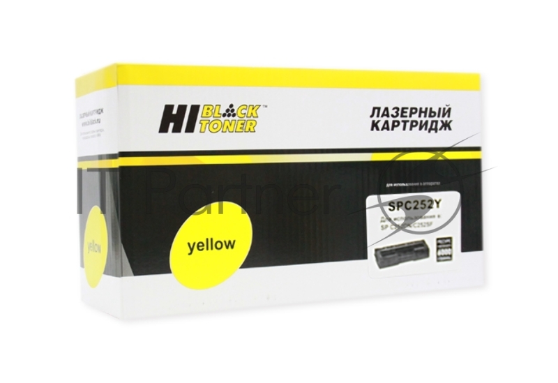 Картридж Hi-Black (HB-SPC252Y) для Ricoh Aficio SPC252DN/C252SF, Y, 6K