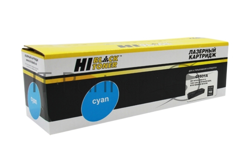 Картридж лазерный Hi-Black (HB-CF531A) для HP CLJ Pro M154A/M180n/M181fw, C, 0,9K