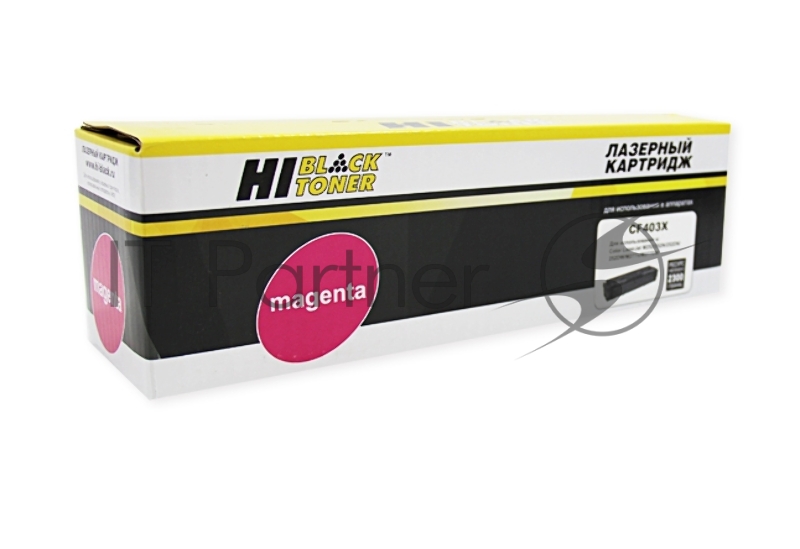 Картридж лазерный Hi-Black (HB-CF403X) для HP CLJ M252/252N/252DN/252DW/277n/277DW, №201X, M, 2,3K