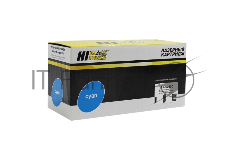Картридж лазерный Hi-Black (HB-TK-5240C) для Kyocera P5026cdn/M5526cdn, C, 3K