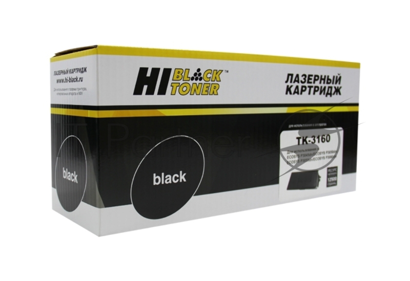 Картридж лазерный Hi-Black (HB-TK-3160) для Kyocera-Mita P3045dn/P3050dn/P3055dn, 12,5K (с/ч)