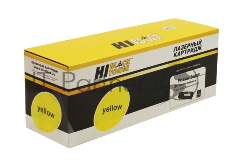 Картридж Xerox Phaser 6600/WC 6605 (Hi-Black) 106R02235, Y, 6K