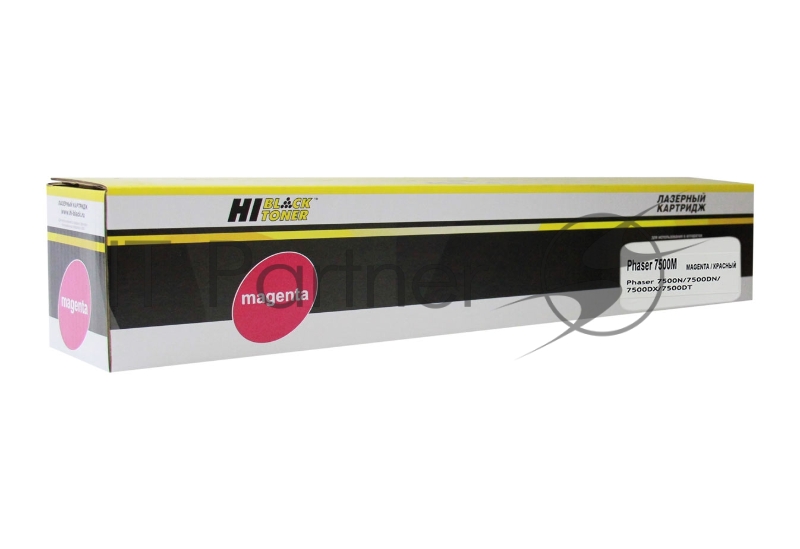 Тонер-картридж Hi-Black (HB-106R01444) для Xerox Phaser 7500, M, 17,8K