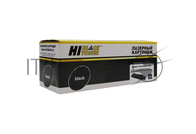 Картридж лазерный Hi-Black (HB-45807119/45807102) для OKI B412/432/512/MB472/492/562, 3K