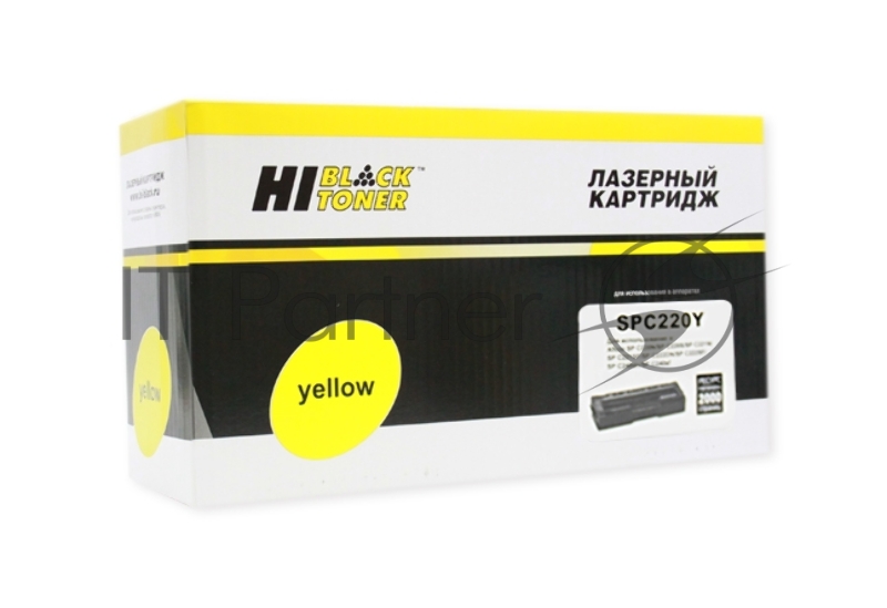 Картридж Ricoh Aficio SP C220DN/C220S/C221DN/C221N/C221SF/C222SF (Hi-Black) Y, 2K