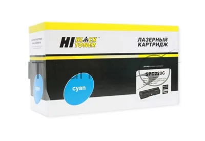 Картридж Ricoh Aficio SP C220DN/C220S/C221DN/C221N/C221SF/C222SF (Hi-Black) C, 2K