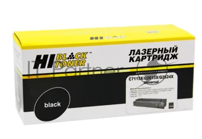 Картридж лазерный HP LJ 1200/1300/1150 (Hi-Black) C7115X/Q2613X/Q2624X универс, 4K