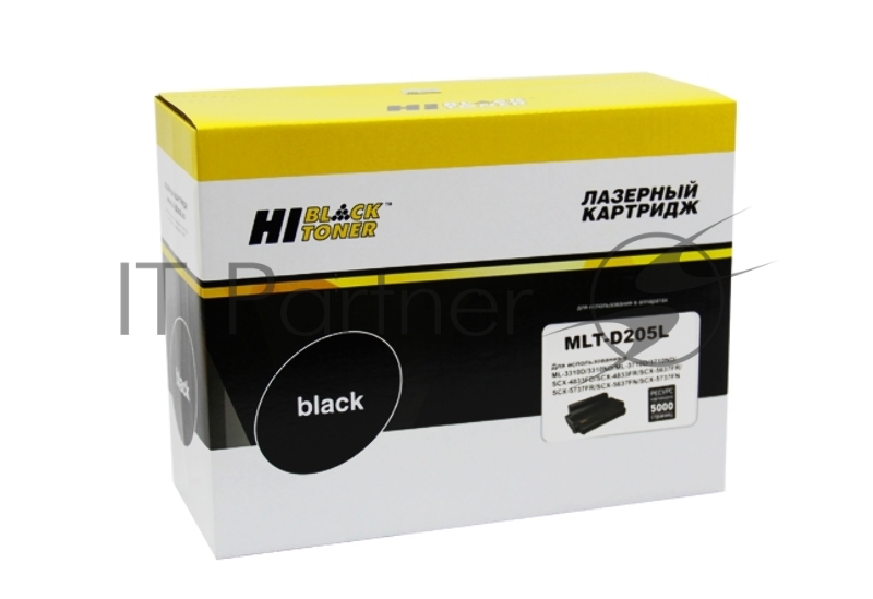 Картридж Samsung ML-3310D/3310ND/3710D/3710ND/SCX-4833/5637 (Hi-Black) MLT-D205L, 5К