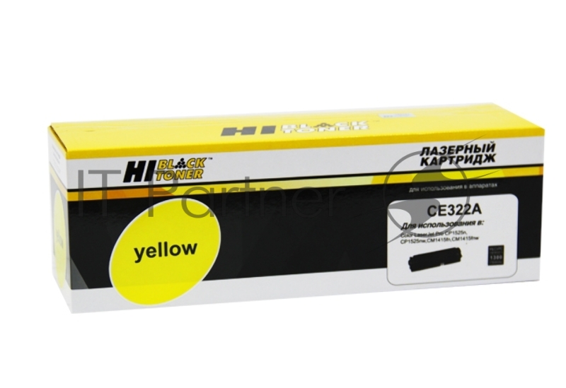 Картридж лазерный HP CLJ Pro CP1525/CM1415 (Hi-Black) № 128A, CE322A, Y, 1,3K