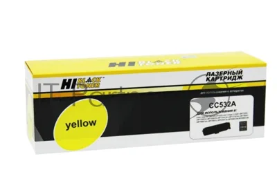 Картридж лазерный HP CLJ CP2025/CM2320/Canon LBP7200 (Hi-Black) CC532A/№ 718, Y, 2,8K