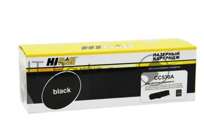 Картридж лазерный HP CLJ CP2025/CM2320/Canon LBP7200 (Hi-Black) CC530A/№ 718, BK, 3,5K