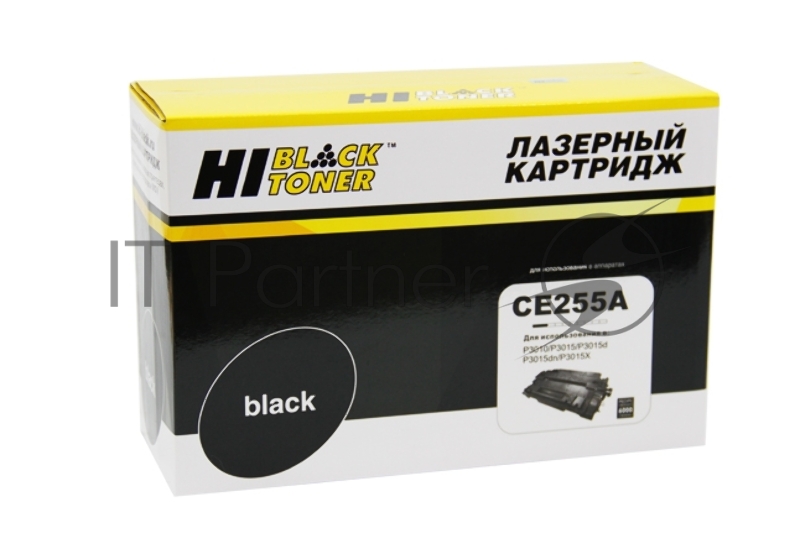 Картридж лазерный HP LJ P3015 (Hi-Black) CE255A, 6K