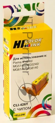 Картридж Canon PIXMA MG5140/5240/6140/8140 (Hi-Black) CLI-426Y, Y