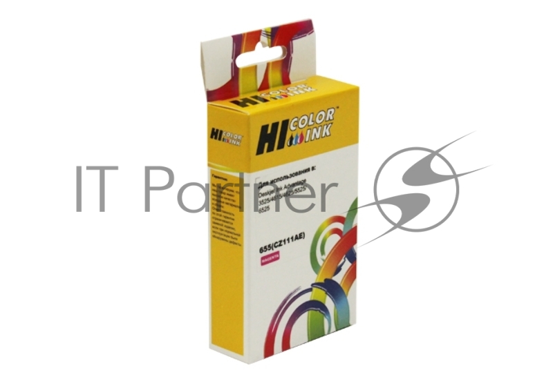 Картридж HP DJ IA 3525/5525/4515/4525, №655 (Hi-Black) CZ111AE, M