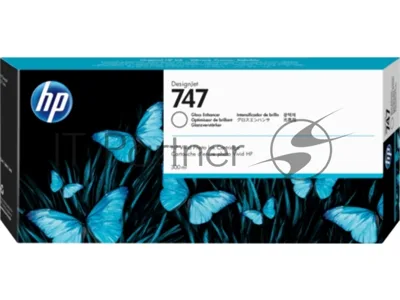 Картридж струйный HP 747 усилитель глянца, для HP DesignJet Z9+ 300-ml