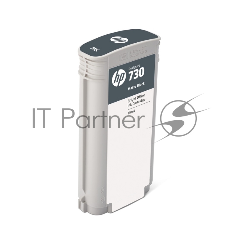 Картридж струйный HP 730 черный матовый для HP DesignJet T1700, 130 мл