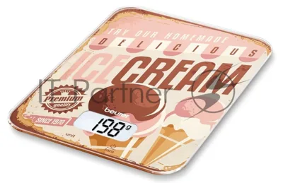 Весы кухонные Beurer KS19 Ice Cream макс. вес: 5 кг, рисунок