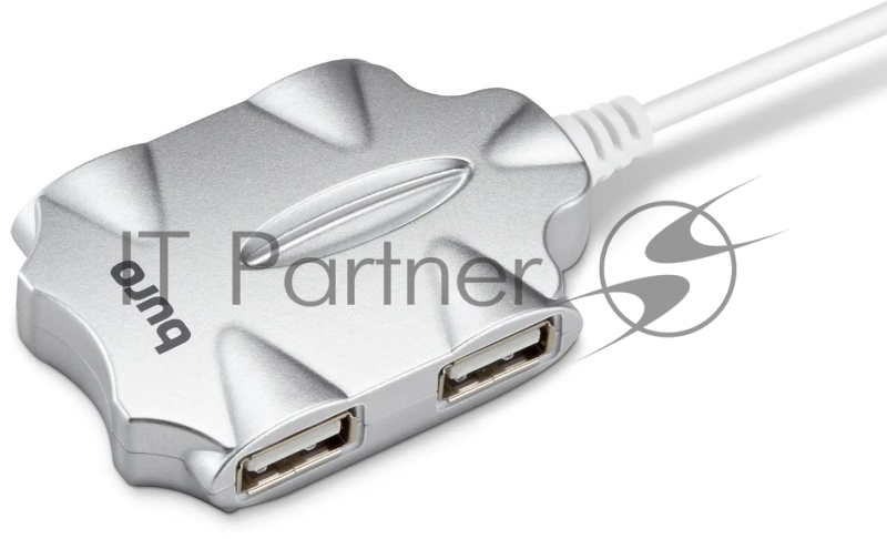 USB-концентратор Buro BU-HUB4-0.5-U2.0-Candy, USB 2.0, USB 4 порта, USB