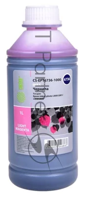 Чернила Cactus CS-EPT6736-1000 светло-пурпурный 1000мл для Epson L800/L810/L850/L1800