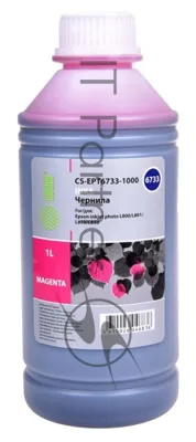 Чернила Cactus CS-EPT6733-1000 пурпурный 1000мл для Epson L800/L810/L850/L1800