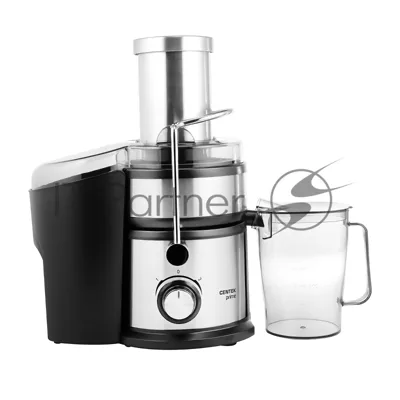 Соковыжималка Centek CT-1214 стальной/чёрный, центробежная, 1500 Вт, 1100 мл, механическое