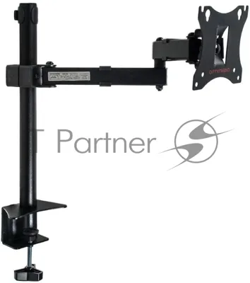 Кронштейн для мониторов Arm Media LCD-T03 черный 15"-32" макс.7кг настольный поворот и наклон верт.перемещ.