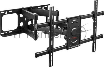 Кронштейн для телевизора Arm Media PARAMOUNT-70 черный, 32"-90" макс. 65 кг, настенный, поворотно-выдвижной и наклонный