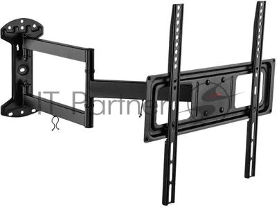 Кронштейн для телевизора Arm Media LCD-415 черный, 24"-55" макс. 35 кг, настенный, поворотно-выдвижной и наклонный
