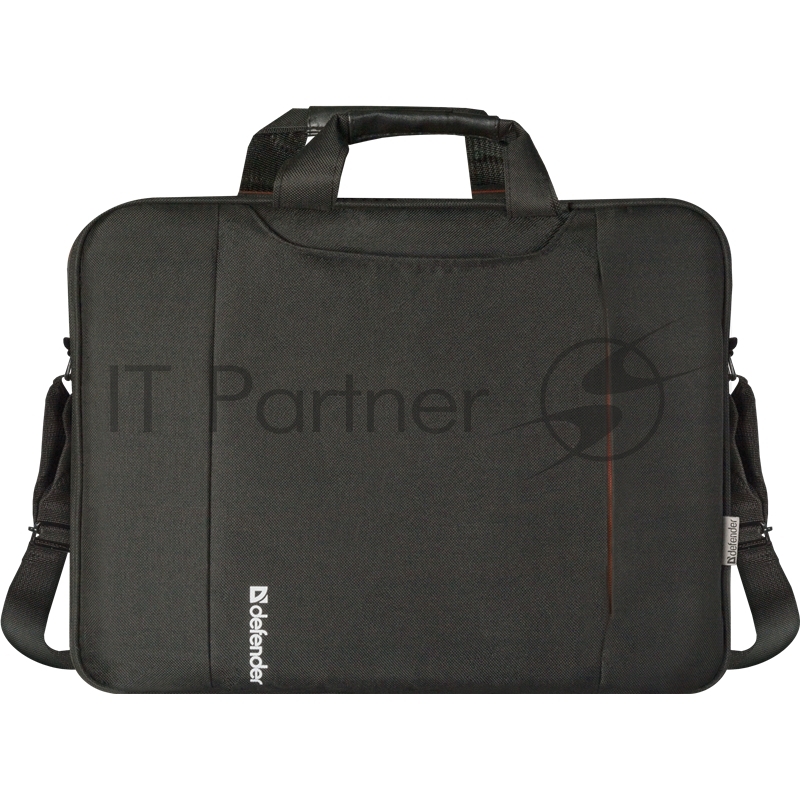 Сумка для ноутбука Defender Geek 15.6" черный, карман
