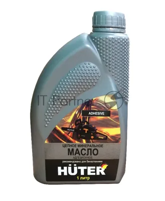 Масло цепное минеральное Huter 80W90, для техники 1л
