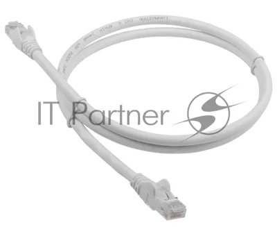 Патч-корд LANMASTER LSZH UTP cat.6, 5.0 м, серый