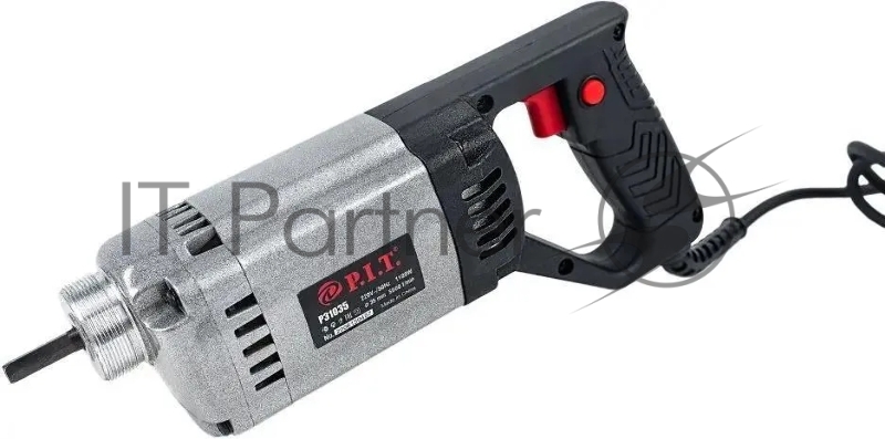 Вибратор электрический ручной для бетона P.I.T. P31035 1100 Вт, 1.5 л.с, 1300 виб/мин, длина вала 1.5 м