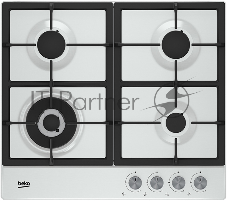 Встраиваемая газовая варочная поверхность Beko HIAW 64225 SW, Белый