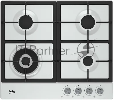 Встраиваемая газовая варочная поверхность Beko HIAW 64225 SW, Белый