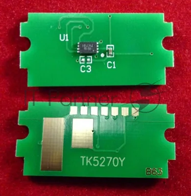 Чип ELP для Kyocera Ecosys P6230cdn/M6230cidn/M6630cidn (TK-5270Y) Yellow 6K