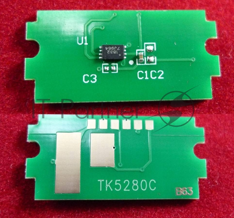 Чип ELP для Kyocera Ecosys P6235cdn/M6235cidn/M6635cidn (TK-5280C) Cyan 11K