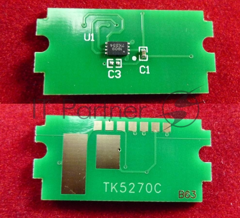 Чип ELP для Kyocera Ecosys P6230cdn/M6230cidn/M6630cidn (TK-5270C) Cyan 6K