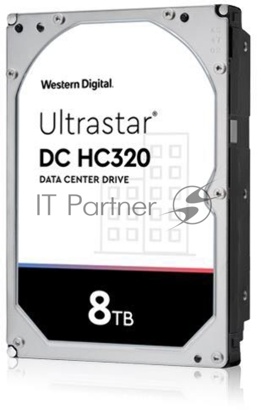 Жесткий диск HDD Western Digital Ultrastar DC HC320 8Tb 7200rpm SAS 256Mb 3.5"