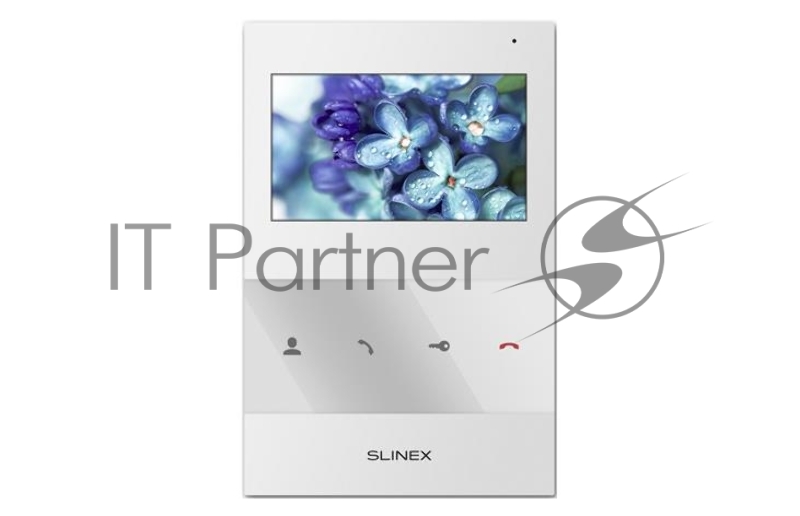 Монитор LCD 4.3" IP DOORPHONE SQ-04 WHITE SLINEX