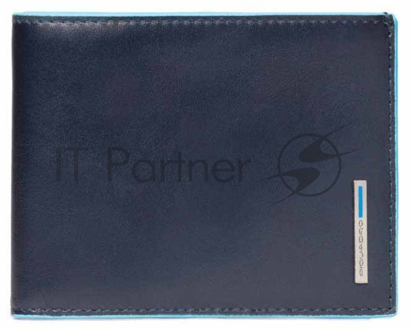 Кошелек мужской Piquadro Blue Square PU257B2R/BLU2 синий натур.кожа
