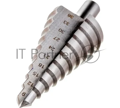 Сверло FIT 36399 ступенчатое 9 ступеней ( 9/13/15/18/21/24/27/33/36мм)