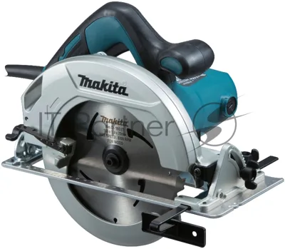 Пила Makita HS7600диск, 1200Вт,5200об\м,диск-ф185х30мм,рез-64мм,3.9кг, стальное основание, кор