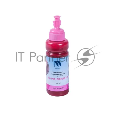 Чернила NVPrint NV-INK100 универсальные Light Magenta пигментные для аппаратов Epson (100мл) Китай