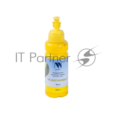 Чернила NVPrint NV-INK100 универсальные Yellow пигментные для аппаратов Epson (100мл) Китай