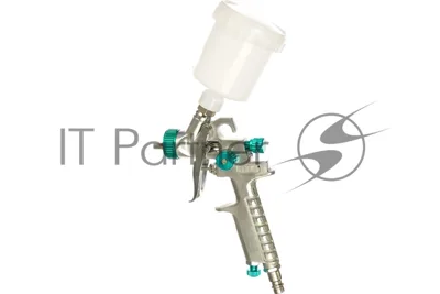 Краскопульт пневматический Stels ag 810 hvlp 57361 гравитационный сопло 0.8мм и 1мм